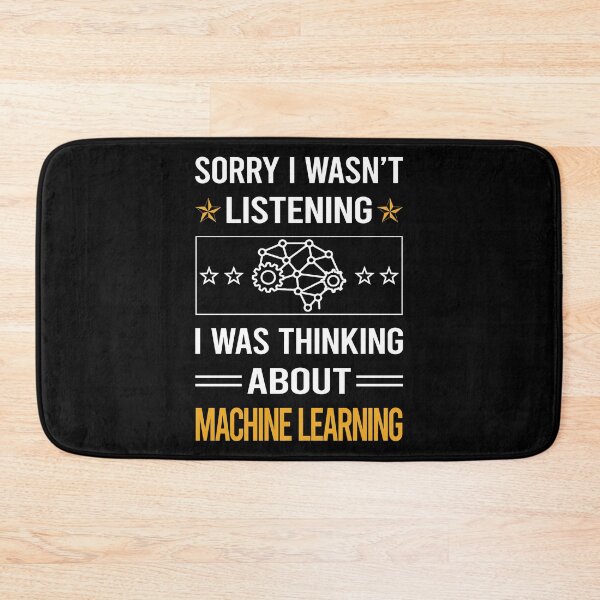 Item preview, Funny Listening Machine Learning designed and sold by fatherbarliman.