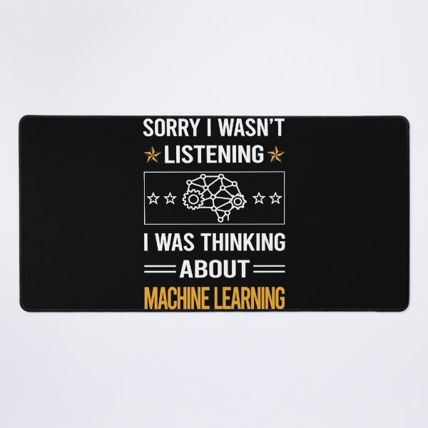 Item preview, Funny Listening Machine Learning designed and sold by fatherbarliman.
