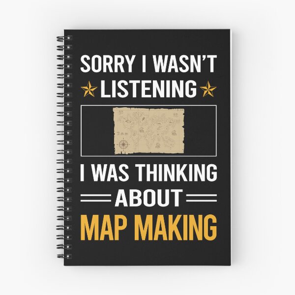 Item preview, Funny Listening Map Making Mapmaking Cartography Cartographer designed and sold by fatherbarliman.