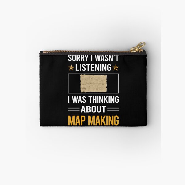 Item preview, Funny Listening Map Making Mapmaking Cartography Cartographer designed and sold by fatherbarliman.