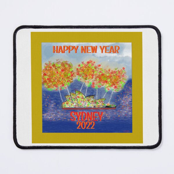 Item preview, Happy New Year Sydney 2022 designed and sold by MottoDigging.