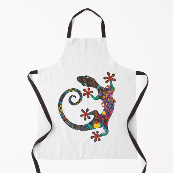 Item preview, Colourful Patterned Artwork Gecko designed and sold by Marc Rossmann.