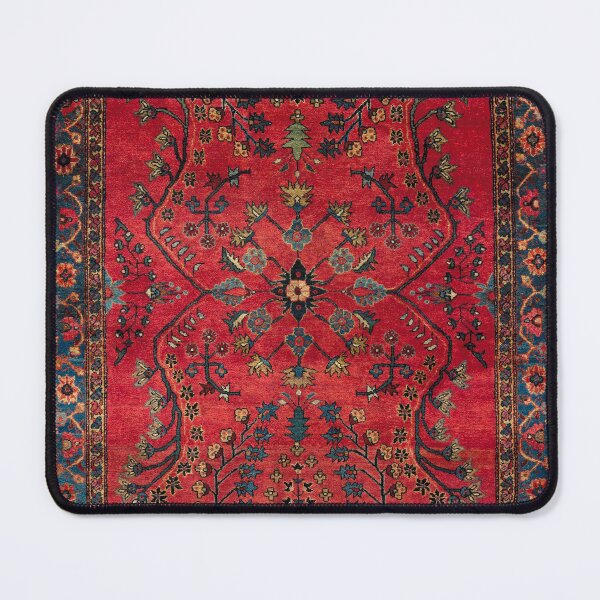 Item preview, Red Persian Carpet - Persian Vintage Antique Carpet Nature Fine Art designed and sold by morega-designer.