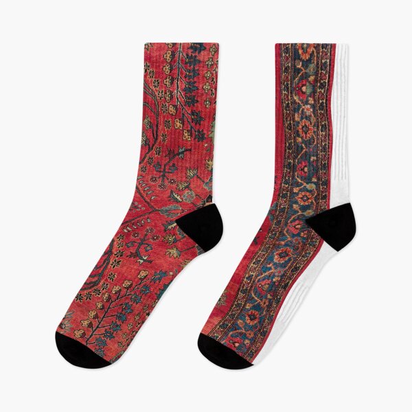 Artikelvorschau, Roter Perserteppich - Persischer Vintage Antik Teppich Natur Fine Art entworfen und verkauft von morega-designer.