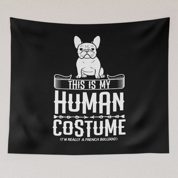Item preview, Human Costume - I'm Really a French Bulldog designed and sold by tjred01.