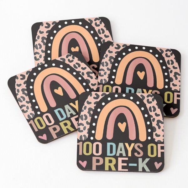 Item preview, 100 Days Of Pre-K School Teacher Smarter Rainbow designed and sold by NathanielHast.