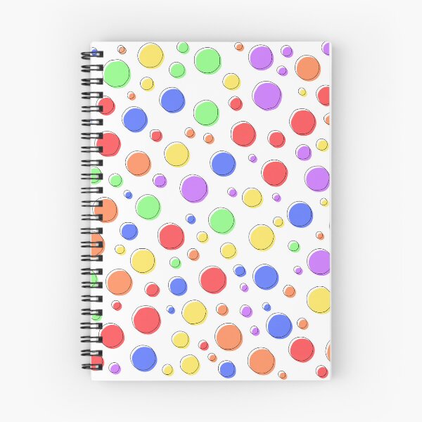 Item preview, Rainbow polka dot designed and sold by Graphicore.