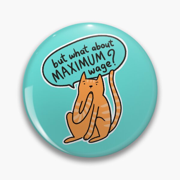 Item preview, Purrletariat Cat thinks about income inequality designed and sold by Jen Draws.
