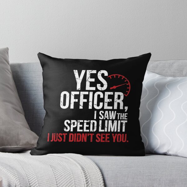 Artikelvorschau, Yes Officer Speeding Shirt – für Auto-Enthusiasten entworfen und verkauft von Luketpetre12.