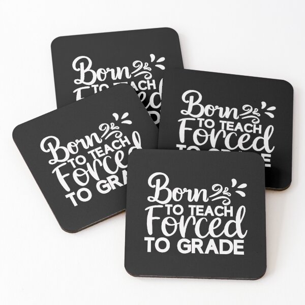Item preview, Born To Teach Forced To Grade designed and sold by AuroraApparel.
