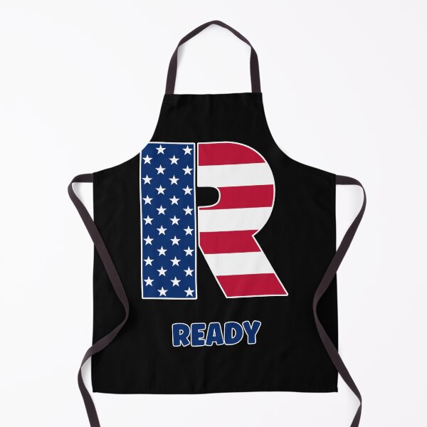 Item preview, Letter R USA flag ready designed and sold by Astralia.