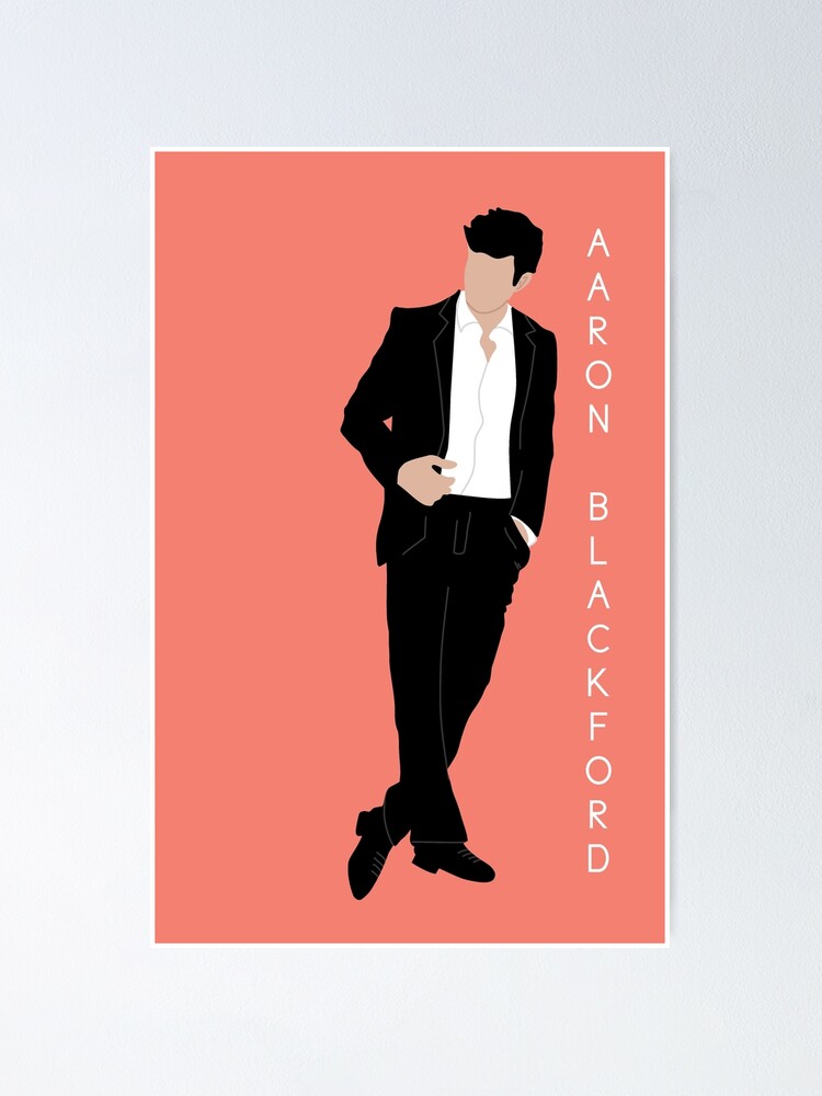 Aaron Blackford Illustration from The Spanish Love Deception by Elena Armas  Poster for Sale by alishals