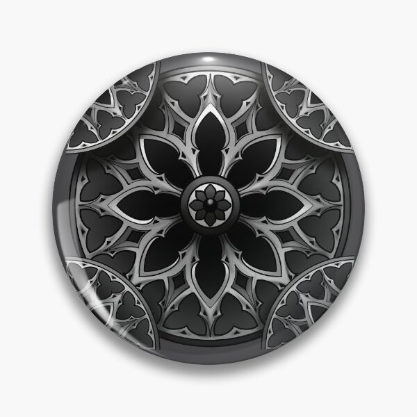 Item preview, Gothic windows  designed and sold by MetroInk.
