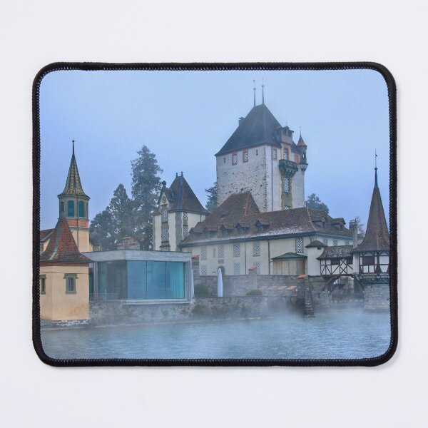 Item preview, Oberhofen castle floating in the mist designed and sold by Hercules Milas.