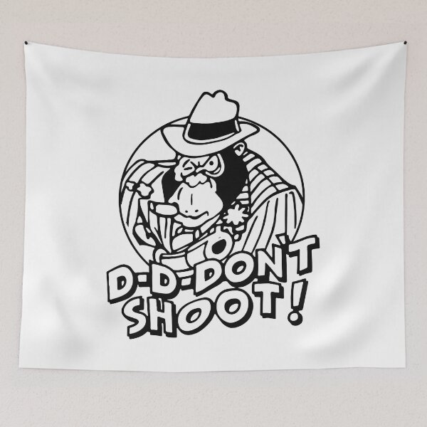 Item preview, White and Black Design Red Design Dwarfs Films - Don't Shoot! designed and sold by StevenJames9.