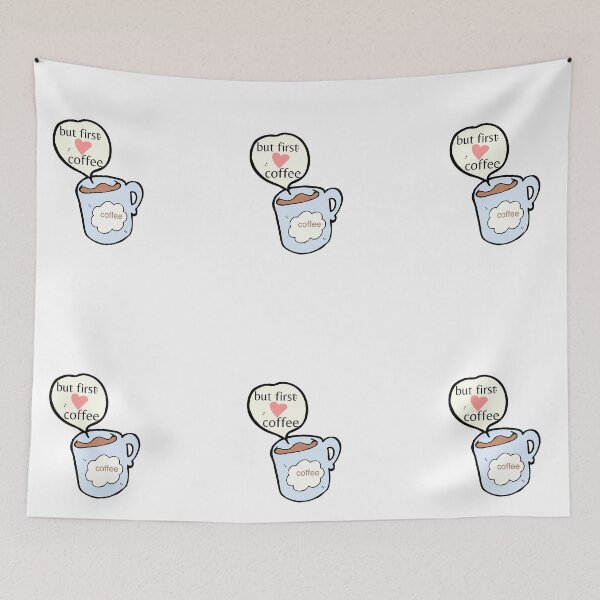 Item preview, but first coffee, coffee lovers designed and sold by beautifulworld9.