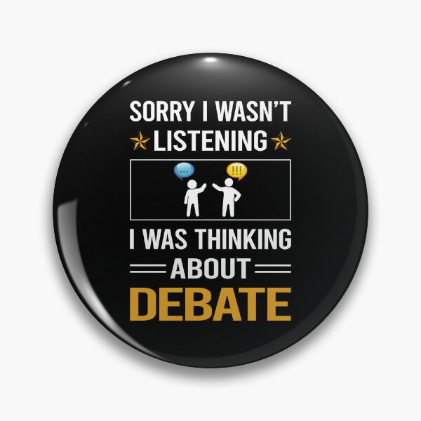 Item preview, Funny Listening Debate designed and sold by jiggleterrified.
