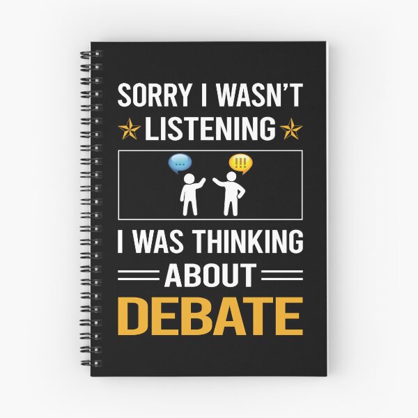 Item preview, Funny Listening Debate designed and sold by jiggleterrified.