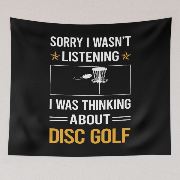 Item preview, Funny Listening Disc Golf designed and sold by jiggleterrified.