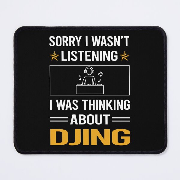 Item preview, Funny Listening Djing DJ Disc Jockey Deejay designed and sold by jiggleterrified.