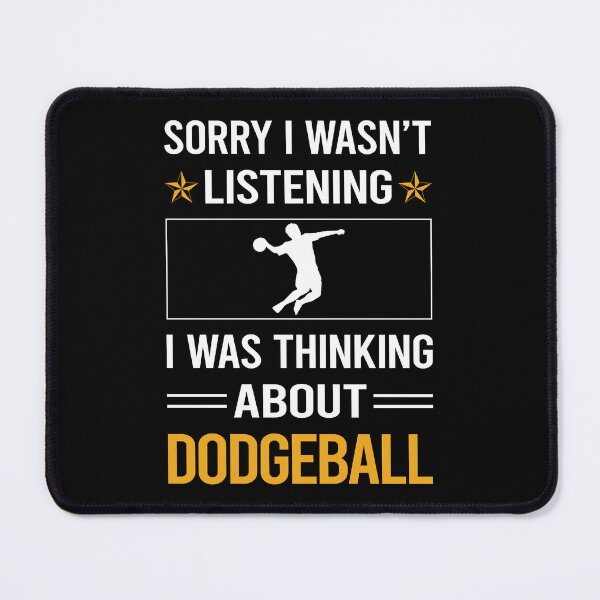 Item preview, Funny Listening Dodgeball designed and sold by jiggleterrified.