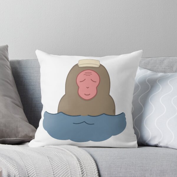 Item preview, Hot Spring Snow Monkey designed and sold by HanaMariDesigns.
