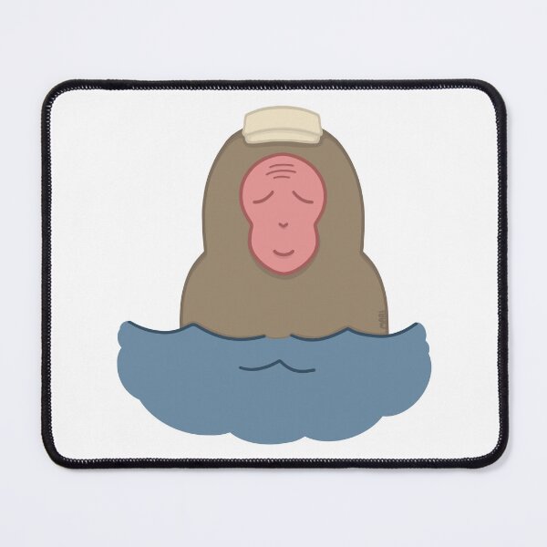 Item preview, Hot Spring Snow Monkey designed and sold by HanaMariDesigns.