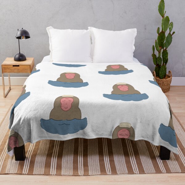 Item preview, Hot Spring Snow Monkey designed and sold by HanaMariDesigns.