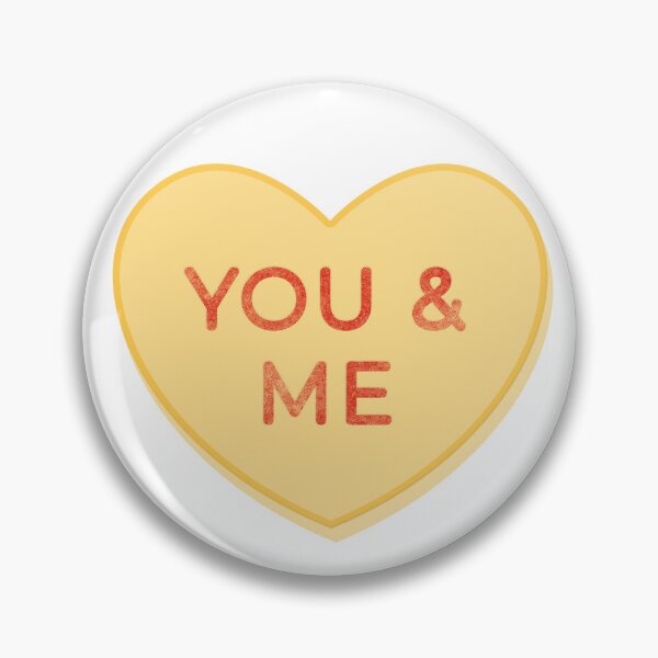 Item preview, Valentine conversation hearts sherbet candy you and me designed and sold by colourfulslug.