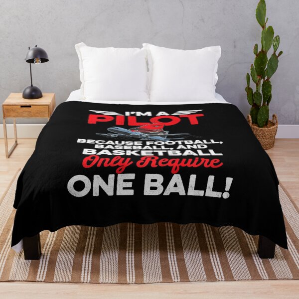 Item preview, Pilot Because It Requires Two Balls Airplane Pilot designed and sold by anthonymark14.