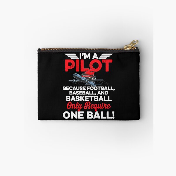 Item preview, Pilot Because It Requires Two Balls Airplane Pilot designed and sold by anthonymark14.