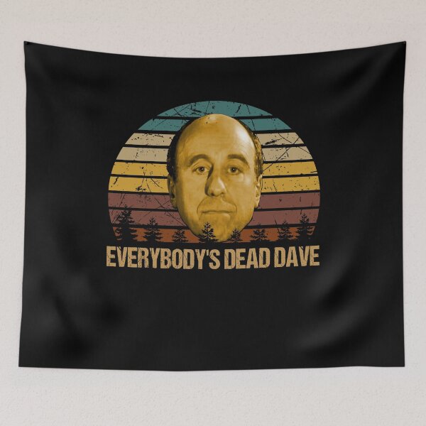 Item preview, Everybody's Dead Dave Funny Red Comedy Sitcom Dwarfs designed and sold by StevenJames9.