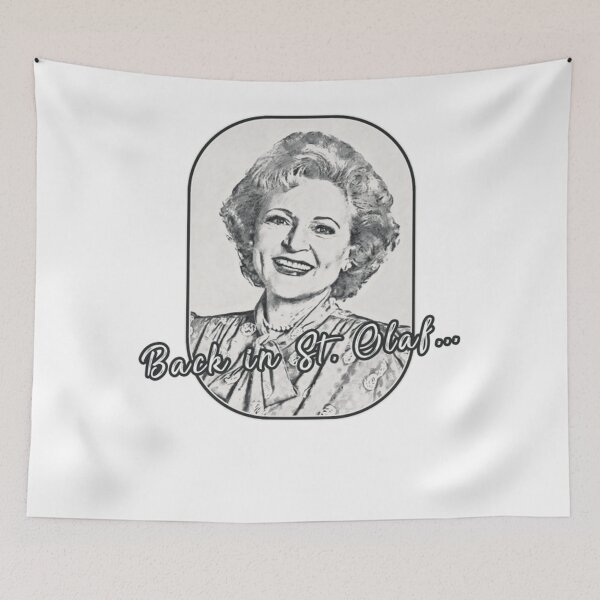 Artikelvorschau, Betty White - Betty White - St. Olaf entworfen und verkauft von CarrilloShop.