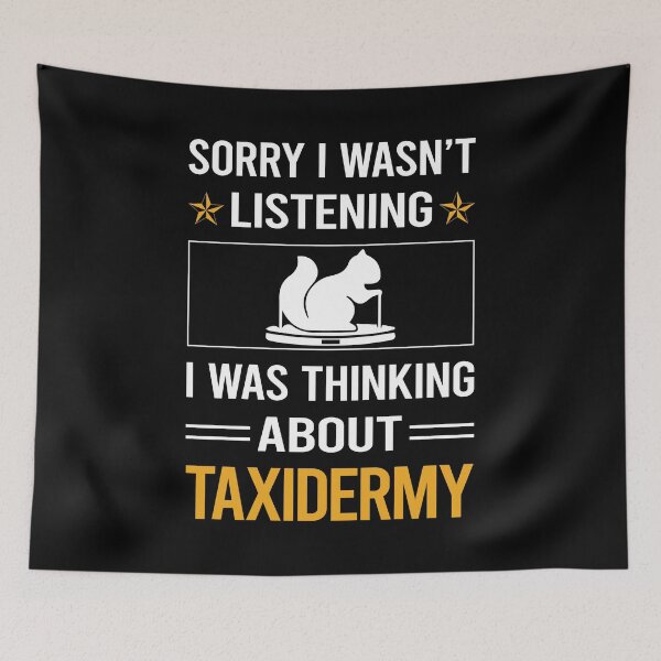 Item preview, Funny Listening Taxidermy Taxidermist designed and sold by RandalDavis.