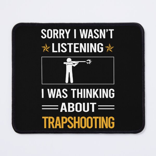 Item preview, Funny Listening Trapshooting Trap Shooting Clay Target Shooting designed and sold by RandalDavis.