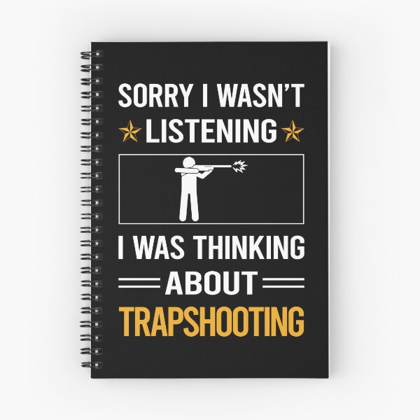 Item preview, Funny Listening Trapshooting Trap Shooting Clay Target Shooting designed and sold by RandalDavis.