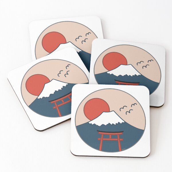 Item preview, Mt. Fuji Torii Gate designed and sold by HanaMariDesigns.