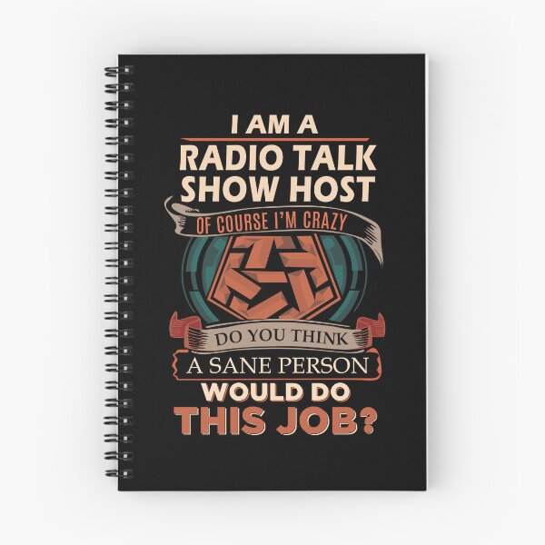 Item preview, Radio Talk Show Host T Shirt - Sane Person Job Gift Item Tee designed and sold by vonnie38uo.