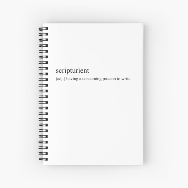 Scripturient Spiral Notebook