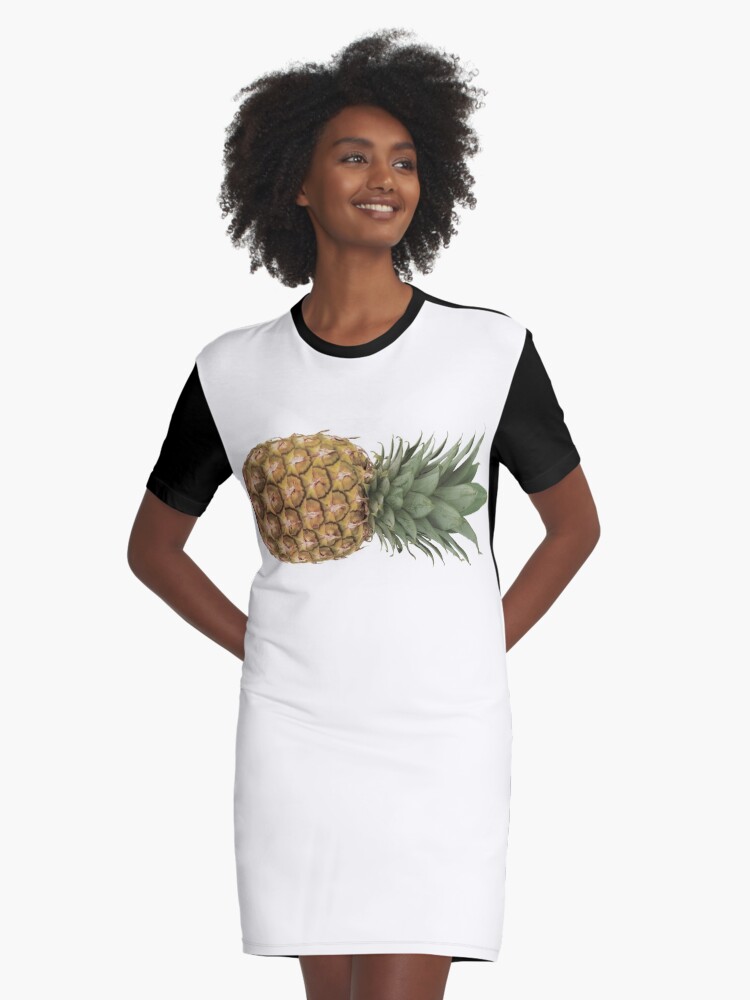 Pineapple t shirt dress best sale