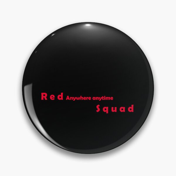 Item preview, Red Squad Anywhere Anytime designed and sold by MTmix.