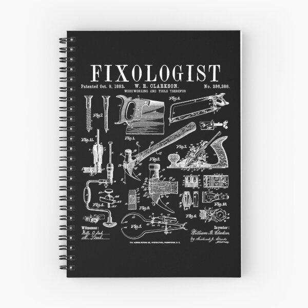 Item preview, Fixologist Carpenter Carpentry Tools Vintage Patent Print designed and sold by GrandeDuc.