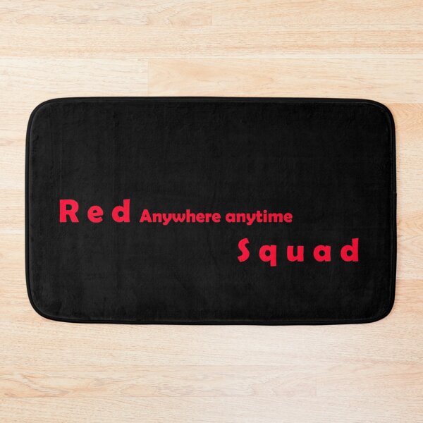 Item preview, Red Squad Anywhere Anytime designed and sold by MTmix.