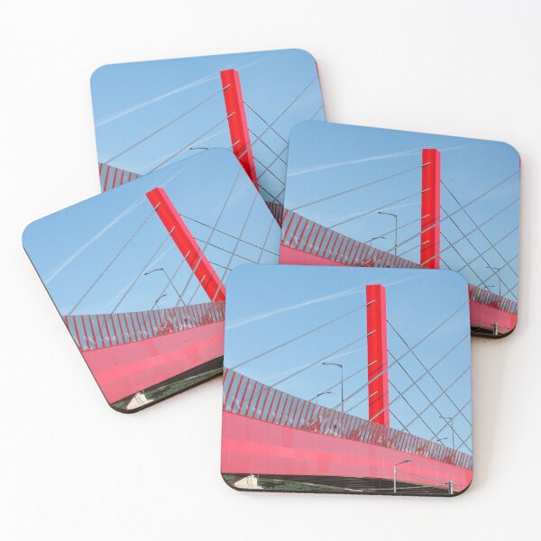 Item preview, Red Bridge, Suspension Bridge, Mersch, Luxembourg, Europe designed and sold by Torsten  Krüger.