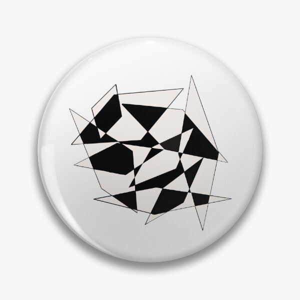 Item preview, Geometric Black and White Diamonds Abstract designed and sold by roleydesigns.