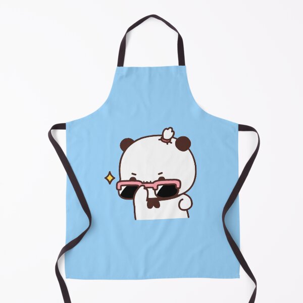 Item preview, Panda And Brownie Cute Sticker designed and sold by elsilk.