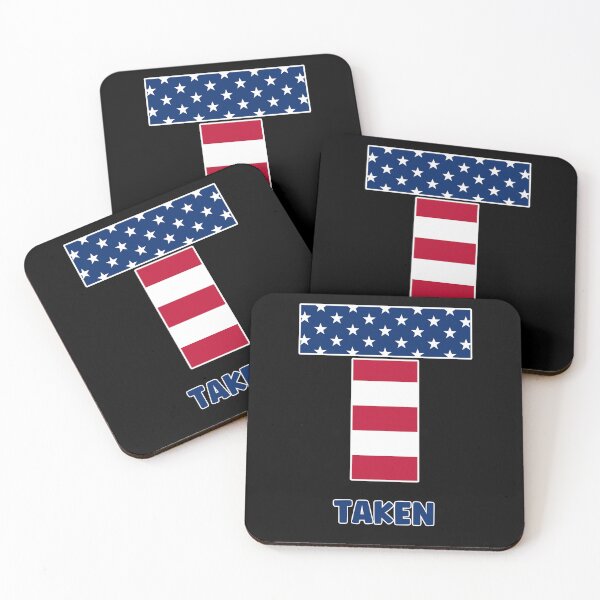Item preview, Letter T USA flag taken designed and sold by Astralia.