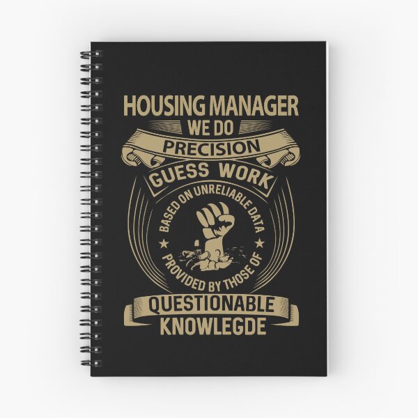 Item preview, Housing Manager T Shirt - We Do Precision Job Gift Item Tee designed and sold by smueller39.