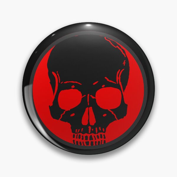 Item preview, BLACK AND RED SKULL LOGO designed and sold by madscArt.
