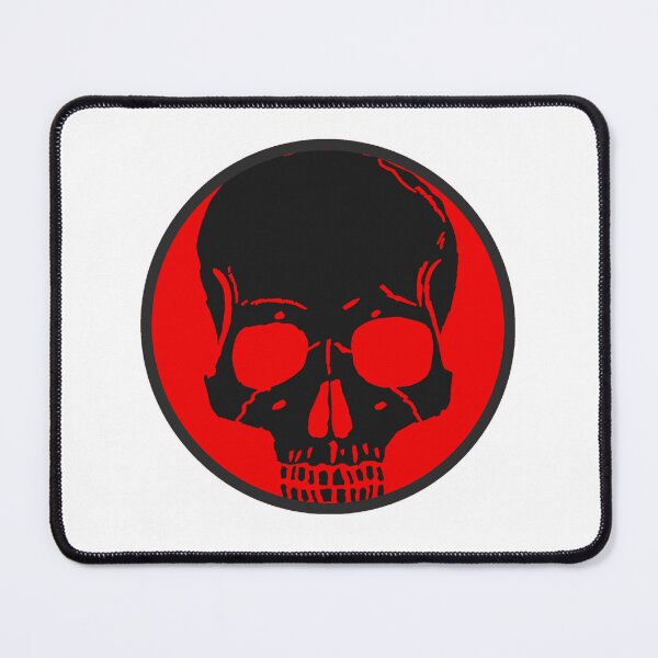 Item preview, BLACK AND RED SKULL LOGO designed and sold by madscArt.